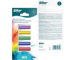 Silar geurstaafjes voor stofzuiger - stofzuigerverfrisser - geur voor in de stofzuiger - mix van geuren - 5 stuks