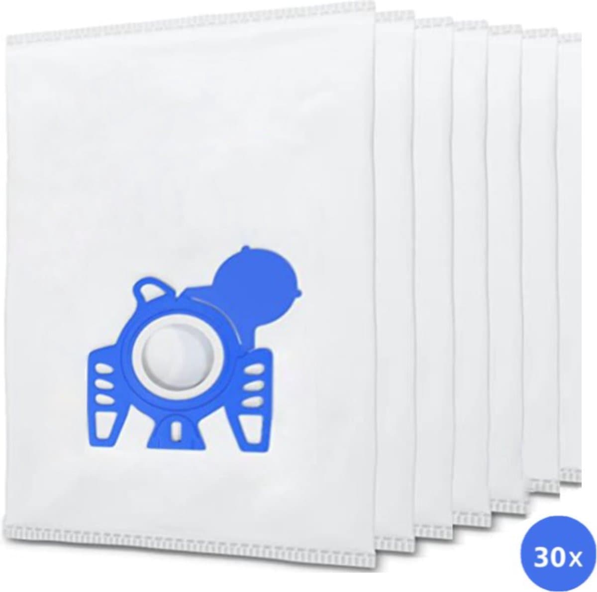 30x Stofzakken geschikt voor Miele Type GN Stofzuigerzakken / 3-Laags / Kwalitatief - Complete C2 & C3 - Stofzak Stofzuiger zak - Synthetisch 3D efficiency Stofzuigzakken — afbeelding 1