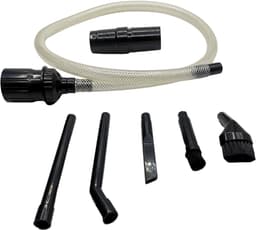 Micro stofzuiger hulpstukken 9 delig met 5x mini opzetstukken en 2x verloop voor standaard stofzuigerslangen 32mm t/m 35mm — thumbnail 1