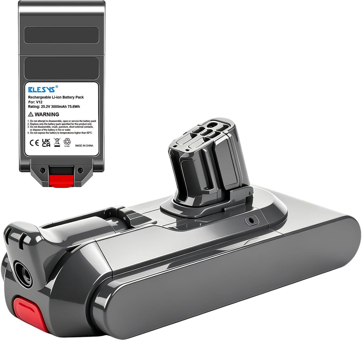 Vervangende Batterij voor Dyson V12 Vacuum Cleaner — afbeelding 1