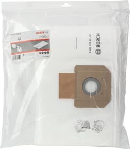 5x Vliesfilterzak voor Bosch GAS 35 L AFC/ L SFC+ M AFC - Professionele Droog Stofzuiger Accessoires — thumbnail 1