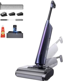 Ultenic AC1 TriFlex nat- en droogstofzuiger, 150W motor, 2600mAh accu, 60 minuten gebruiksduur, 800ml reservoir, 3 reinigingsstanden, zelfreinigend systeem, 180° vlak bereik, Zero-Edge Cleaning — thumbnail 1