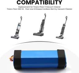 Stofzuigeraccu - 4000 mAh - 21,6 V - voor iFloor 3 en Floor ONE S3 — thumbnail 5