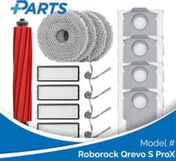 Roborock Qrevo S ProX Onderhoudsset (Plus.Parts® alternatief voor 8.02.0475) — thumbnail 1