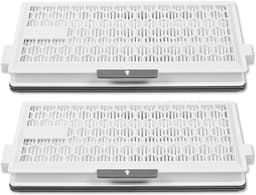 2 stuks geschikt voor HEPA Airclean Plus 50 filters - geschikt voor Miele Complete C3 Powerline - S8340 stofzuigerfilters - Air Clean SF-HA 50 voor Complete C2 C3 Compact C1 C2 - stofzuigerreserveonderdelen accessoires van — thumbnail 1