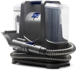 Allvia® Tapijtreiniger Machine - Tapijtreiniger Stofzuiger - Tapijtreiniger - voor Tapijt, Bank, Trap, Huisdieren en Auto - Draagbaar en Compact- zwart - 15 cm x 27cm x 28 cm — thumbnail 1