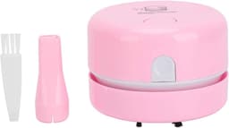 Mini Bureau Stofzuiger - Tafelstofzuiger Toetsenbordreiniger - Bureau Opruimen - Compact Ontwerp - Niet Specificatie - Roze — thumbnail 1