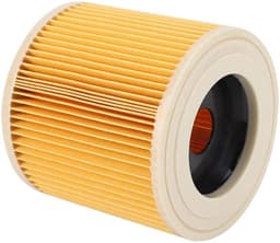 Stofzuigerfilters - 4-pack - 4 WD3-filters voor Kärcher stofzuigers WD3, WD2, WD1, MV3, MV2, A, K, KNT - Oranje — thumbnail 2