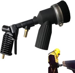 Waterstraal met stofzuiger - Zandstraalapparaat Reinigingsapparaat - Verf Verwijderen - Stofvrije Werking - 28 Gallon Tank - Zwart — thumbnail 1