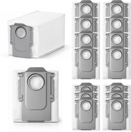 Dailygoods- Stofzuigerzakken 16 Stuks - Roborock Q Revo / Qrevo S / Qrevo Pro - Saros 10 / Saros 20 - QV 35A / QV 35S - Qrevo MaxV Ultra - Volledig mechanische productie - Stofzuigerzak — thumbnail 2