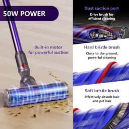 Borstelkop voor Dyson V12 Detect Slim stofzuiger — thumbnail 5