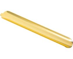 Kruimelveger Tafelmodel - Kruimelschraper Serveerhulp - Tafels Schoonmaken - Met Kledingclip - 15.5 cm - Goud
