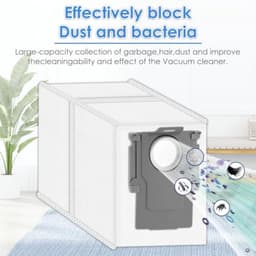 Accessoireset compleet 13-delig voor Roborock Qrevo S - Rolborstel, zijborstels, stofzakken, HEPA-filters, dweilpads - PromoHome — thumbnail 2
