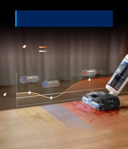 Tineco FLOOR ONE S6 Stretch Steam Plus - Nat en droog stofzuiger en dweil - 160°C BoostStoom technologie - Anti-Tangle Design - FlashDry zelfschoonmaak routine - Bedrade Steam Cleaner voor opgedroogde vlekken — thumbnail 3