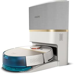 Philips HomeRun Aqua 7000 Series XU7100/02 - Robotstofzuiger met Dweilfunctie - Incl. Laadstation - Wit / Goud - App Connected — thumbnail 1