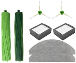 8 stuks Reserveonderdelen - 1 paar rubberen borstel , 2 filters HEPA , 2 zijborstel en 2 vod - Voor iRobot Roomba 860 865 870 880 896 960 966 971 976 980 981 - Voor voor Roomba 800 900-serie — thumbnail 1