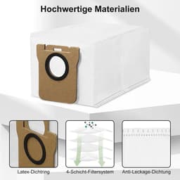 Geschikt voor Stofzakken compatibel met Dreame L10s Ultra/L20 Ultra/L10 Ultra, Xiaomi X10+ en X20+. — thumbnail 2
