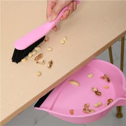 Mini Stoffer en Blik Set - Kleine Bezem Stoffer - Tafel Schoonmaken - Zachte Borstelharen - 50 Grams - Niet gespecificeerd — thumbnail 4