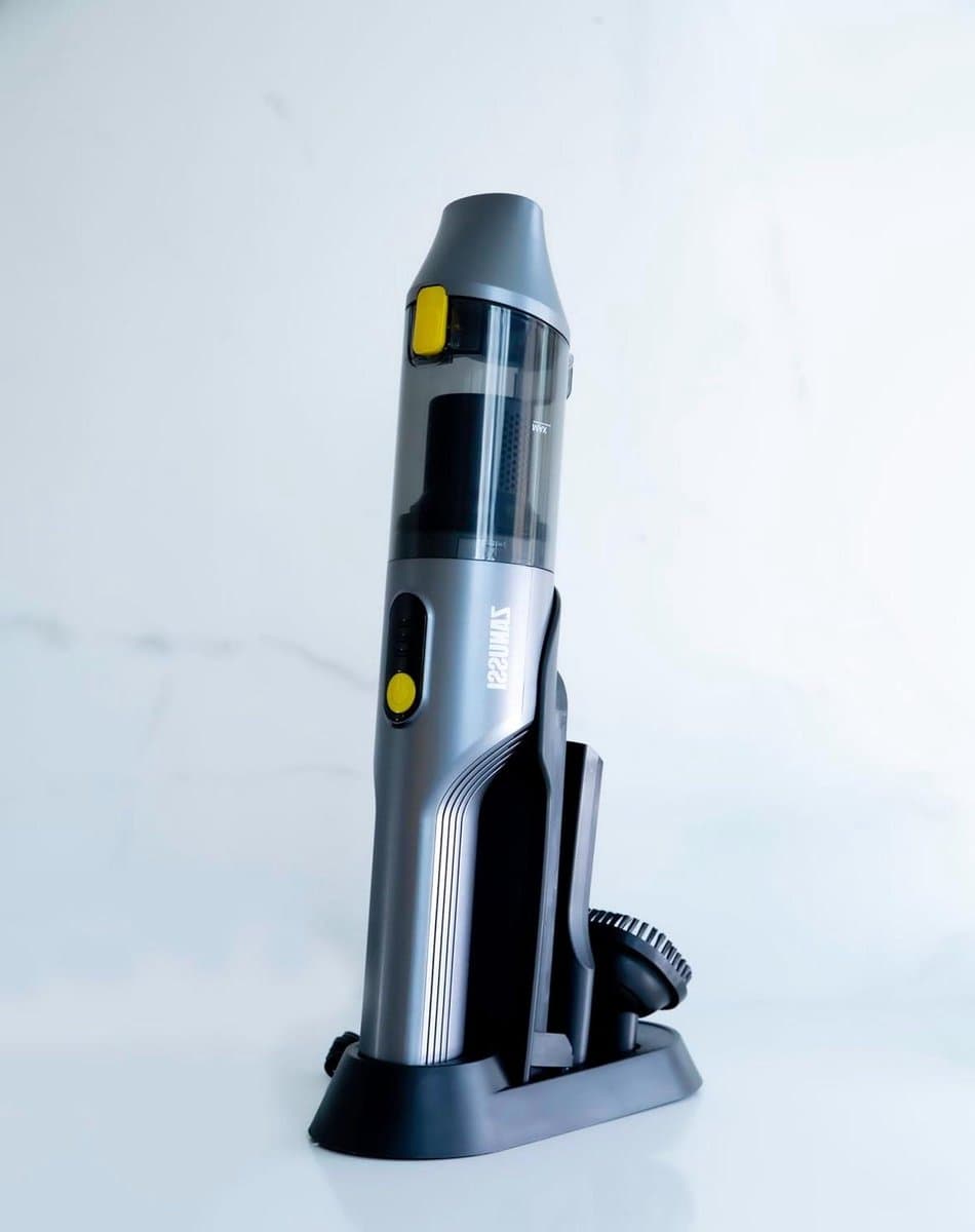 Draadloze Stofzuiger - Steelstofzuiger Handstofzuiger - Snel Huishouden - Digitale Motor - 30 Minuten Looptijd - Grijs — afbeelding 1