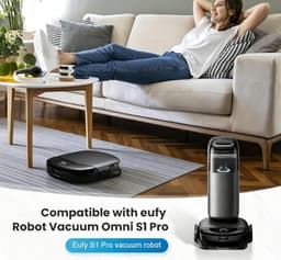 10 stuks Stofzakken - Voor Eufy Omni S2/S1 Pro/S1 - accessoires voor robotstofzuigers - vervangingsonderdelen — thumbnail 5