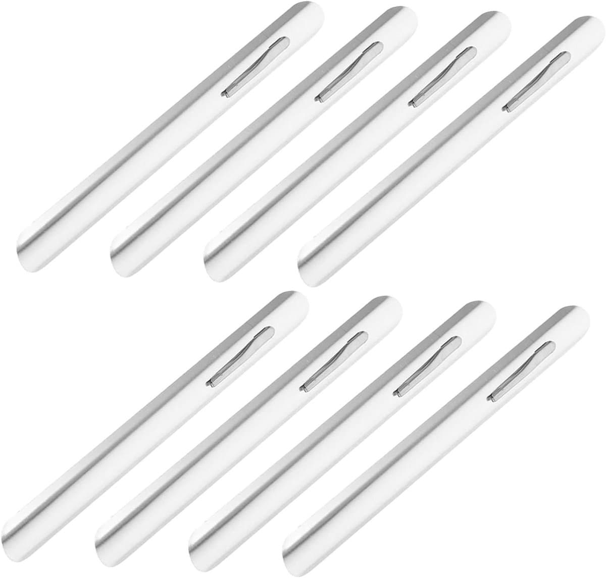 Kruimelverwijderaar Set - Tafelveger - Snel Tafels Schoonmaken - Roestvrijstalen Constructie - 8 Stuks - Zilver — afbeelding 1