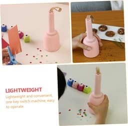 Mini Stofzuiger - Desktopreiniger Handheld - Bureau Schoonmaken - Draadloos Oplaadbaar - 7x7x17.5 cm - Roze — thumbnail 4