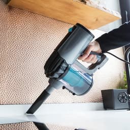 StayPowered SteelStofzuiger - Krachtig & Lichtgewicht Ontwerp - Draaibare Kop - Zakloze Cycloontechnologie - Efficiënt HEPA-Filter - 4,5 m Kabellengte - Handstofzuiger & Steelstofzuiger in Eén - Zwart/Grijs - Levering Sneller dan Aangegeven! — thumbnail 5