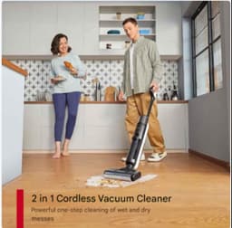 All-In-One Stofzuiger - Dweilapparaat - Vloerreiniger - Vacuum Cleaner - Stofzuiger Zonder Zak - Vloerreinigers - Rolveger - Vloer reiniger - Stofzuiger Draadloos - Vloerreiniger Elektrische - Stofzuigers — thumbnail 3