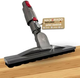Maxorado Parketmondstuk geschikt voor Dyson – Quick Release – Vervangingsborstel voor V10 Slim & V12 Slim – Professioneel mondstuk voor harde vloeren zoals laminaat, parket & tegels – Wendbaar dubbel scharnier – Krasvrije reiniging — thumbnail 1