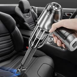 Bovista Kruimeldief - Handstofzuiger - Snoerloos - Draadloos - Auto Stofzuiger - Caravan - Best Verkocht - Car Vacuum Cleaner - Zwart - Tegen Stof — thumbnail 4