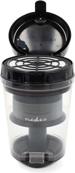 Nedis Zakloze Stofzuiger - Zakloos - 700 W - Stof capaciteit: 3.0 l - Combi-Borstel - Actieradius: 8.50 m - HEPA-luchtfilter - Antraciet / Oranje / Zwart — thumbnail 3