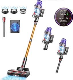 Boleen - Draadloze stofzuiger - Compact & Licht - 1L - 800W - LED display - 50Kpa -Steelstofzuiger - Snoerloze stofzuiger - Kruimeldief - Krachtig — thumbnail 1