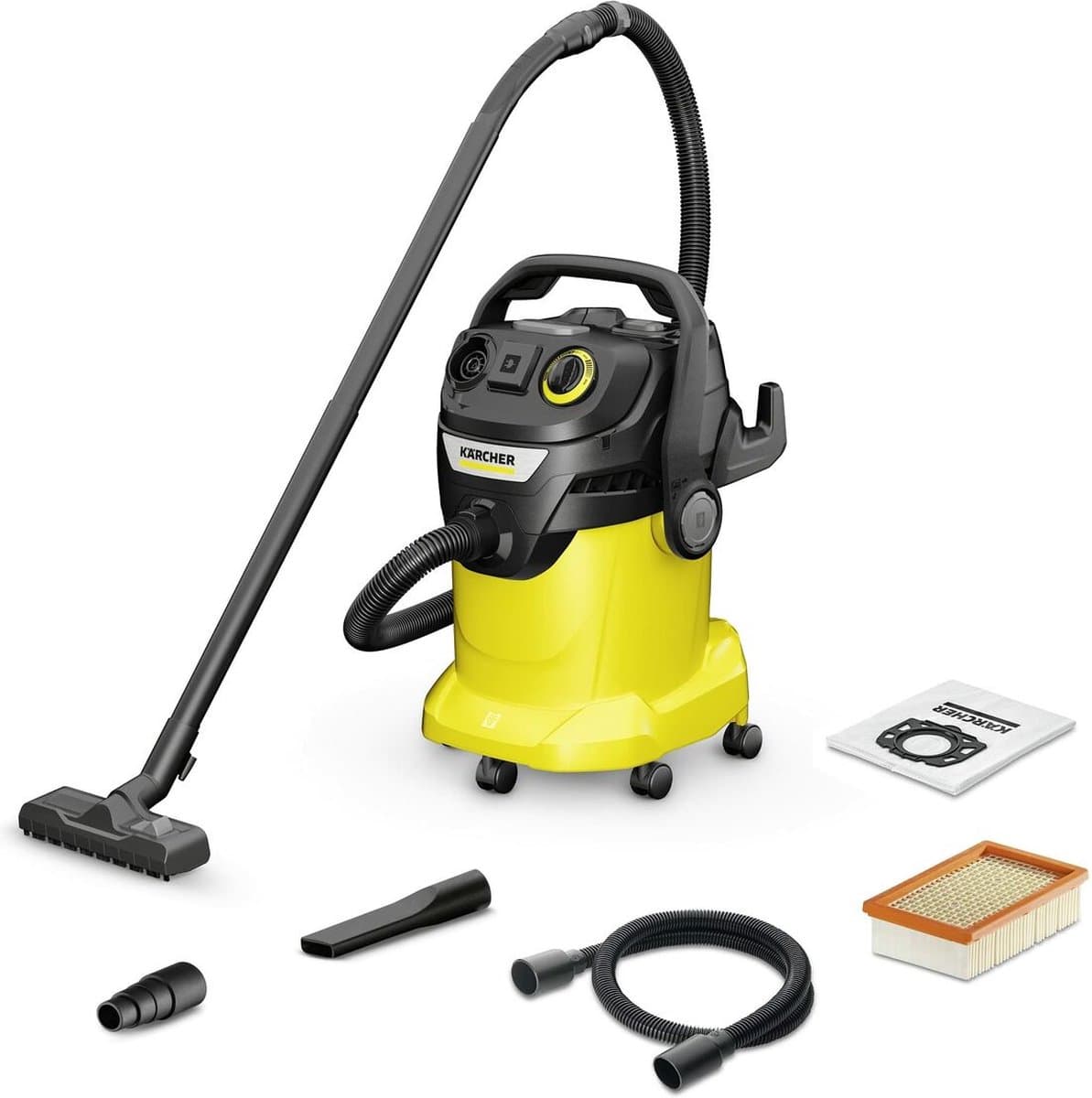 Karcher KWD6 Serie - Universele Stofzuiger - Nat- en Droogzuigen - 25L Tank - 1300 W Vliegvermogen — afbeelding 1