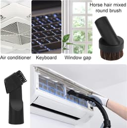 Geschikt voor Philips Stofzuigeraccessoires: 6-delige 2-in-1 Ronde PP Borstelkop (32mm Binnen diameter) — thumbnail 5