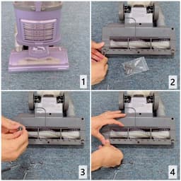 Vervangende Wielen Geschikt voor Shark Navigator Rotator – NV341 NV350 NV351 NV352 NV355 NV356e NV500 NV501 NV502 – 2 Paar-Belle's — thumbnail 2