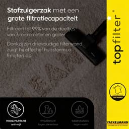 Set van 4 Tornado TopFilter Premium stofzuigerzakken — thumbnail 1