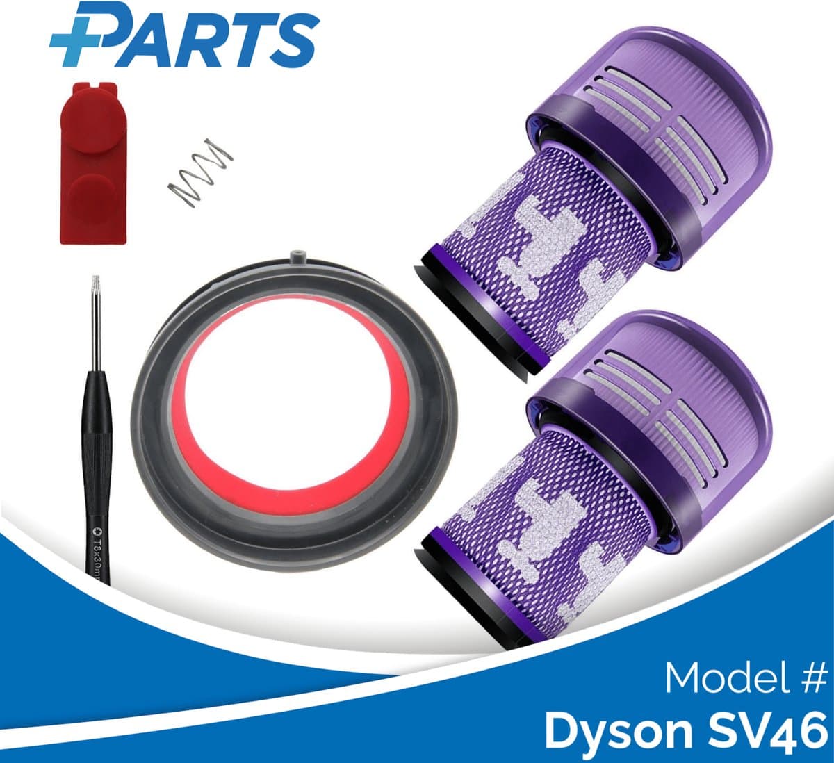 Dyson SV46 Onderhoudsset (Plus.Parts® alternatief voor 971517-01) — afbeelding 1