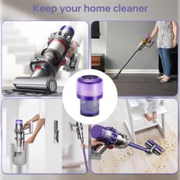2 filters voor de Dyson V11 Absolute Torque Drive Animal, V15 Detect, SV14, SV22 stofzuiger, wasbaar. Vervangende filteraccessoires voor de Dyson accustofzuiger — thumbnail 5