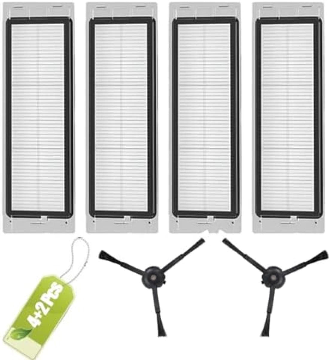 PromoHome 4 stuks HEPA-filters Geschikt voor Xiaomi Roborock S6 S5 MAX S6 Pure S6 MaxV S60 S65 S5 S50 S55 E25 E35 — afbeelding 1