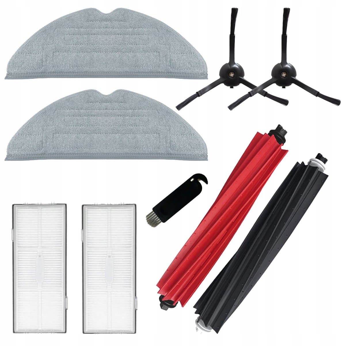 Accessoireset voor Roborock S8: Filters, Borstels, Mops & Reinigingsborstel — afbeelding 1