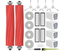 PromoHome Accessoireset geschkt voor Roborock Q Revo robotstofzuiger - Complete Onderdelenverzameling met Filters en Doeken