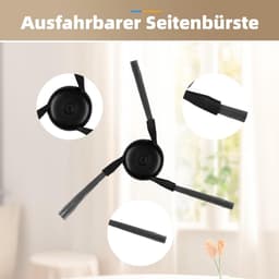 Allecto Plus - Accessoireset voor stofzuiger: 1 hoofdborstel, 6 stofzakken, 4 dweilpads, 4 actieve koolstoffilters. — thumbnail 2