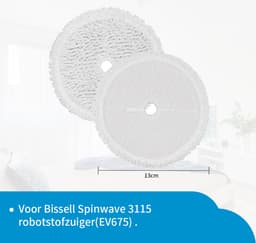 Replacements® Onderdelen geschikt voor Bissell Spinwave -EV675 - 2601N - Cleanview 2908 - Robot 2931N - 12-delig — thumbnail 2