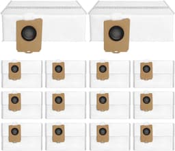 14 stuks vervangende stofzakken - geschikt voor Narwal Flow - Freo X10 Pro - Freo Z Ultra - Freo Z 10 robotstofzuiger - Reserveonderdelen en accessoires - wegwerpstofzakken — thumbnail 1