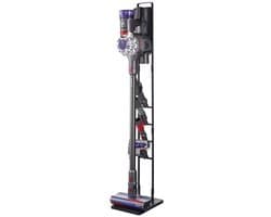 Stofzuigerstandaard voor Steelstofzuiger - Vrijstaande Houder - Compatibel met V6 V7 V8 V10 V11 V15, DC30–DC62 en D74 - 4 Haken - Voor Accessoires