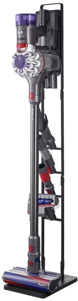 Stofzuigerstandaard voor Steelstofzuiger - Vrijstaande Houder - Compatibel met V6 V7 V8 V10 V11 V15, DC30–DC62 en D74 - 4 Haken - Voor Accessoires — thumbnail 1