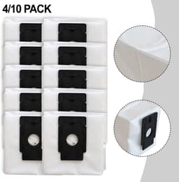 Vervangende Stofzakken met Hoge Capaciteit voor Diverse Modellen - 10 Stuks, Geschikt voor Stofzuiger Accessoires en Huishoudelijke Reiniging — thumbnail 3