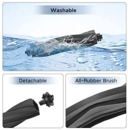 Rubberen Hoofdborstel Geschikt voor reame L10s/L10/L20/L10s Pro/L40 Ultra/X30/D20/X40 Ultra Complete, Mova E30/E40/P50/P70 — thumbnail 5