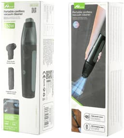 Handstofzuiger accu - 2-in-1 mini - draadloos en USB-oplaadbaar - ideaal voor auto en huis - ShopVlot — thumbnail 3