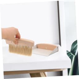 Mini Stoffer en Blik Set - Kleine Schoonmaakset - Bureau Reinigen - Duurzaam Materiaal — thumbnail 3